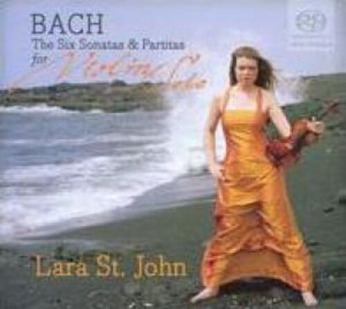 【線上試聽】巴哈：六首小提琴奏鳴曲與組曲 ( 進口版 SACDx2 )<br>Bach: The Six Sonatas and Partitas for Violin Solo<br>Violin: Lara St. John示意圖